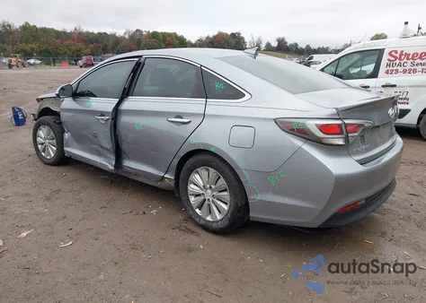 2017 Hyundai Sonata Hybrid Se из США, поврежденный, VIN KMHE24L14HA047948
